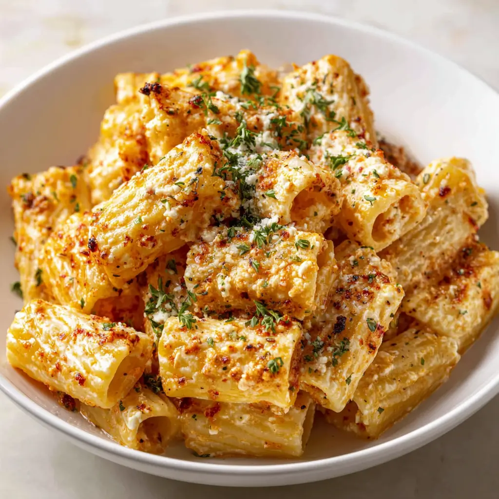Cottage Cheese Rigatoni