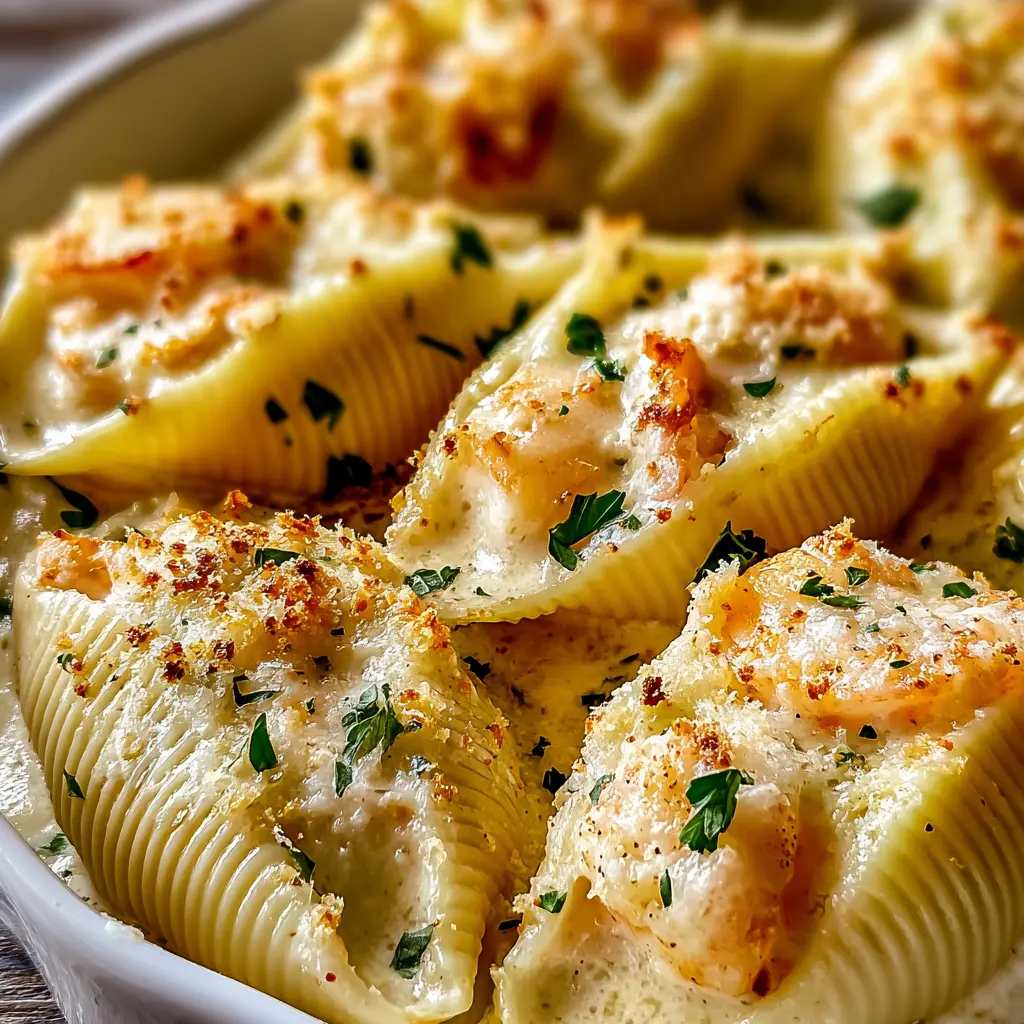 Seafood Stuffed Shells