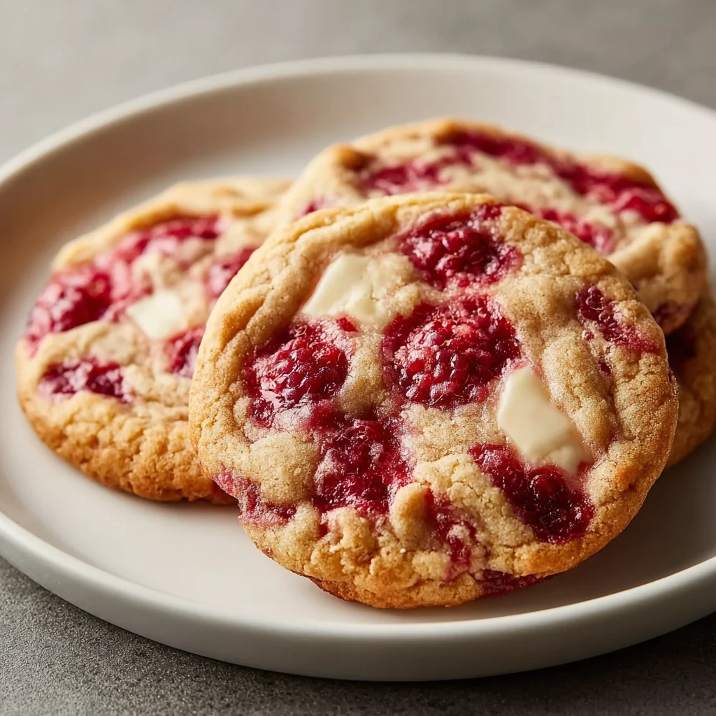 Subway Raspberry Cheesecake Cookies